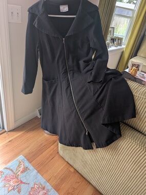 Chalet full-zip midi dress/duster